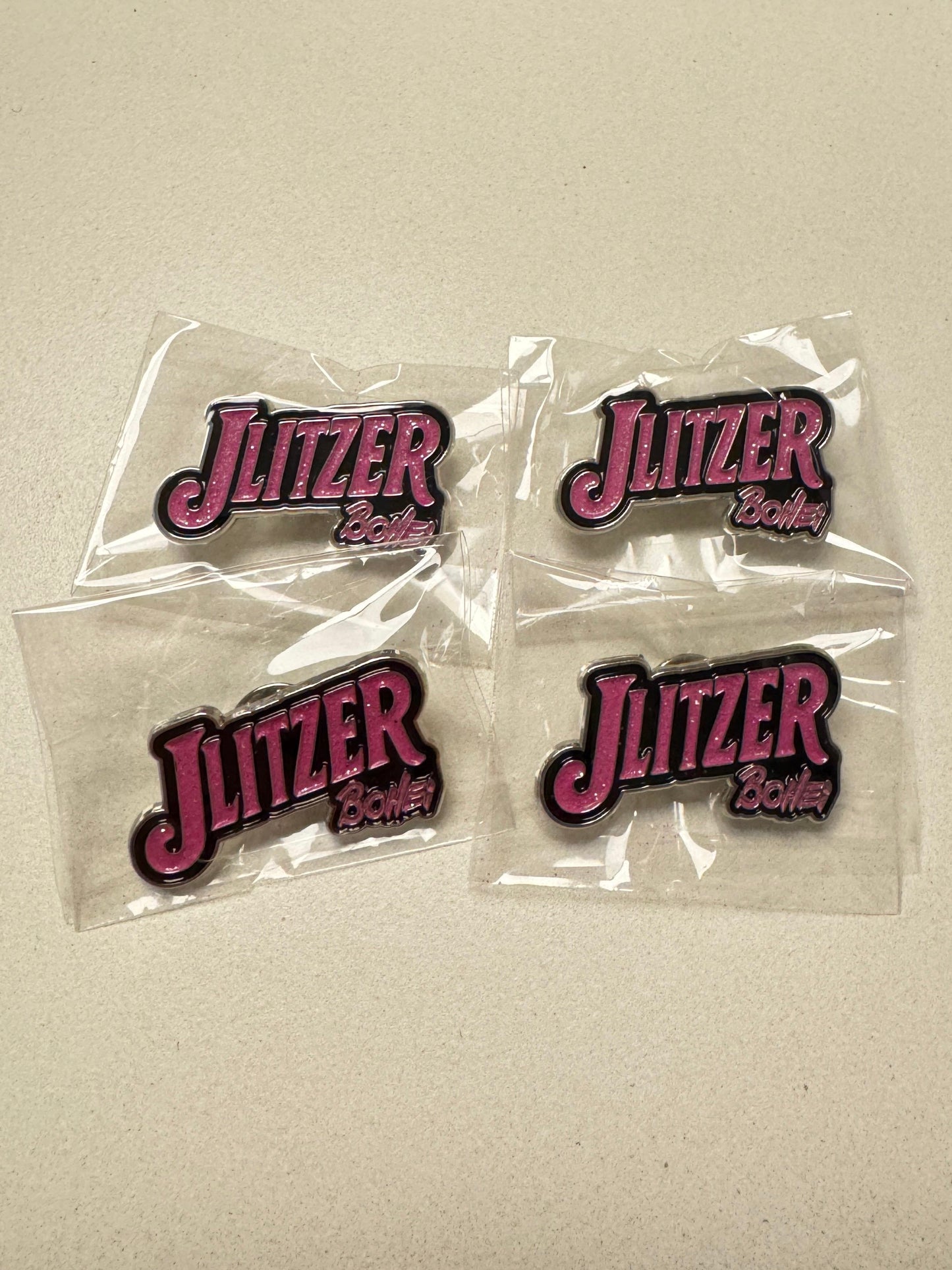Pin "JLITZER" (4er - Pack)